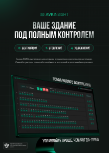 «АльфаВентКонсульт» представила собственное ПО для мониторинга инженерных сетей AVKInsight